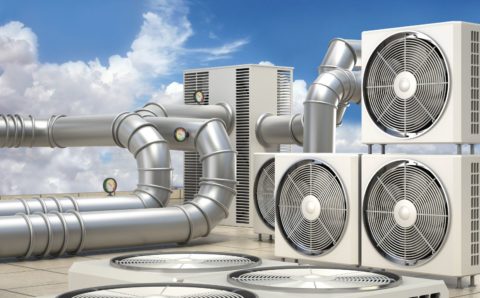 Repair of HVAC systems VRF MULTI V chiller